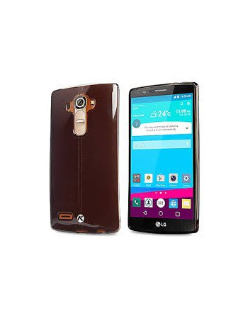 TPU LG L7 II TRANSPARENTE/NEGRO
