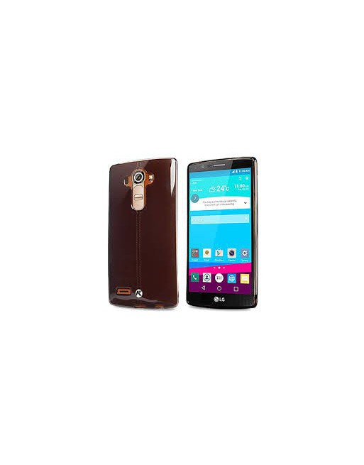 TPU LG L7 II TRANSPARENTE/NEGRO
