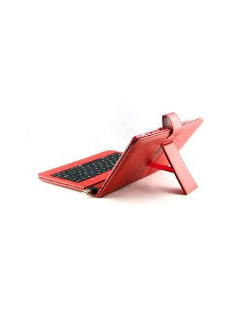 FLIP COVER P/TABLET 7" RIGIDA ROJA