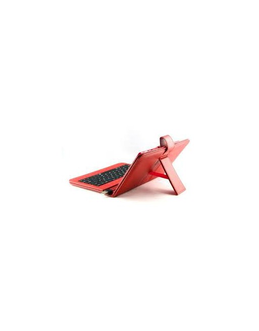 FLIP COVER P/TABLET 7" RIGIDA ROJA