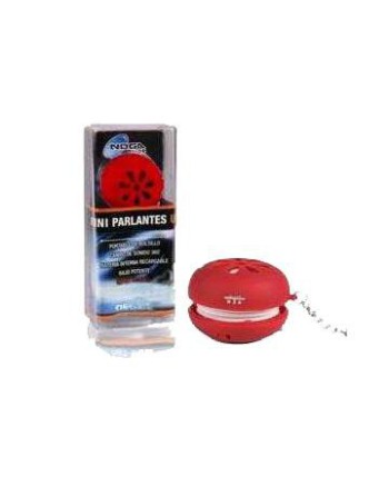 PARLANTE MINI 3W NET-286RJ ROJO NOGANET