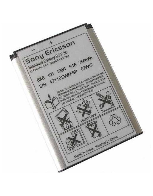 BATERIA SONY ERICSSON BST-36