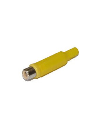 FICHA P/ARMAR CABLE RCA H AMARILLO