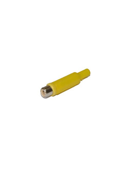 FICHA P/ARMAR CABLE RCA H AMARILLO