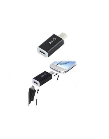 ADAPTADOR MICRO USB 5P H A MICRO USB 11P M NM-C87 NETMAK