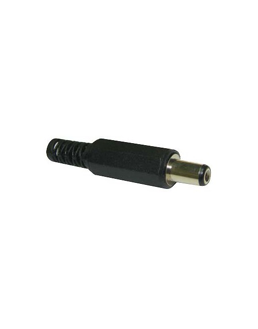 FICHA P/FUENTE HUECO 2.5 PLAST 7691 ARO NEGRO