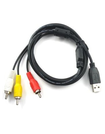 CABLE USB A RCA M X 3 ARWEN