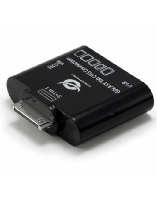 ADAPTADOR PARA TABLE SAMSUNG  USB + LECTOR DE MEMORIAS