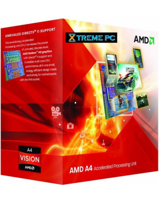 PROCESADOR AMD A4 3300 FM1 2.5MHZ