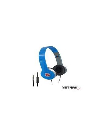 AURICULAR NETMAK HI-FIPLEGABLES NM-HS01 AZUL