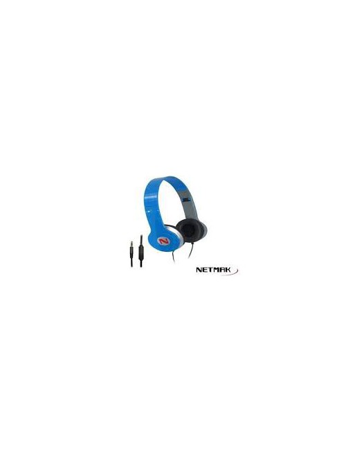 AURICULAR NETMAK HI-FIPLEGABLES NM-HS01 AZUL