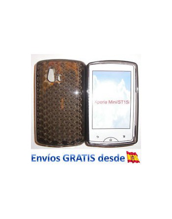 TPU SONY ERICSON XPERIA MINI AHUMADO