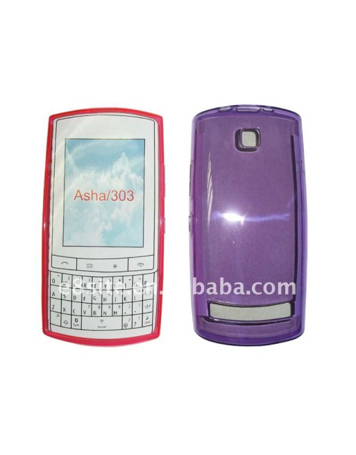 TPU NOKIA ASHA/303 FUXIA