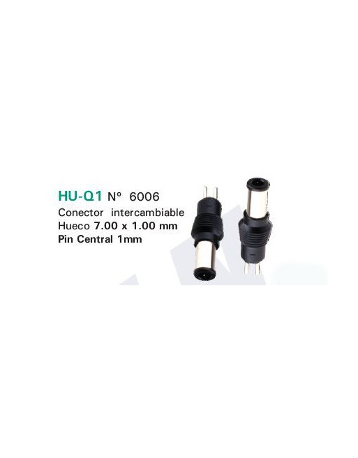 FICHA P/FUENTE 7X1MM HUECO P/UNIVERSAL