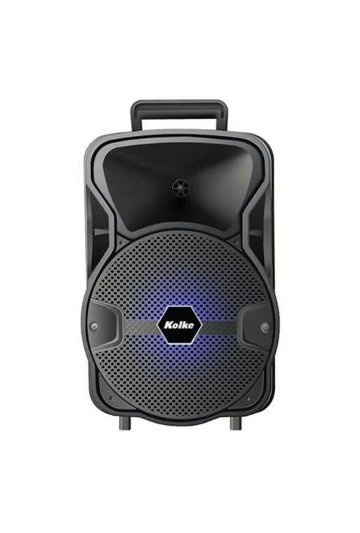 PARLANTE BLUETOOTH C/USB C/FT C/FM C/MIC C/LUZ TWS 8" BLUES KPB-421 KOLKE