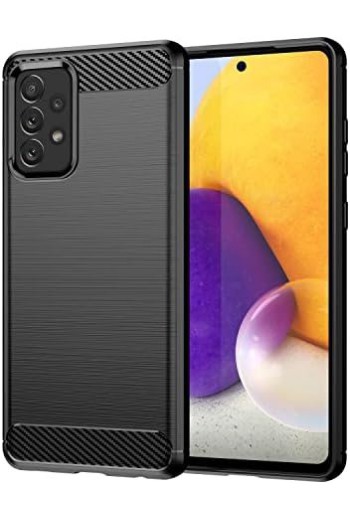 TPU SAMSUNG A72 4G/A72 ULTRA FINA TRANSPARENTE NEGRO DASH