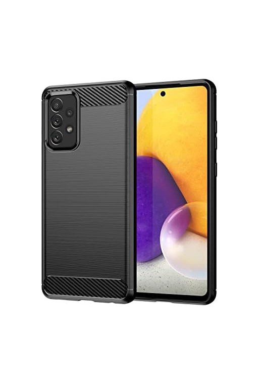 TPU SAMSUNG A72 4G/A72 ULTRA FINA TRANSPARENTE NEGRO DASH