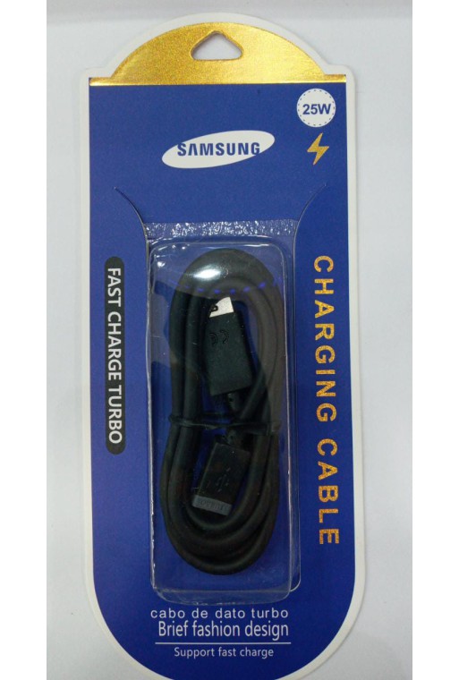 CABLE USB TIPO C 25W FAST CHARGE TURBO SAMSUNG