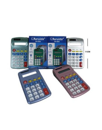 CALCULADORA CHICA COLORES 8 DIGITOS KK-802 KARUIDA
