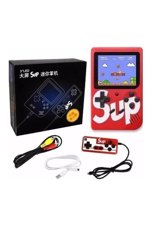 CONSOLA DE JUEGOS 400 EN 1 3" SUP CON JOYSTICK