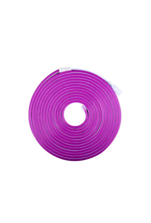 TIRA DE LUZ NEON 5MTS VIOLETA 2835 6X12