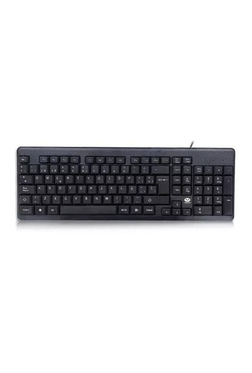 TECLADO USB NEGRO ESTANDAR CTC-7002 MEGALITE
