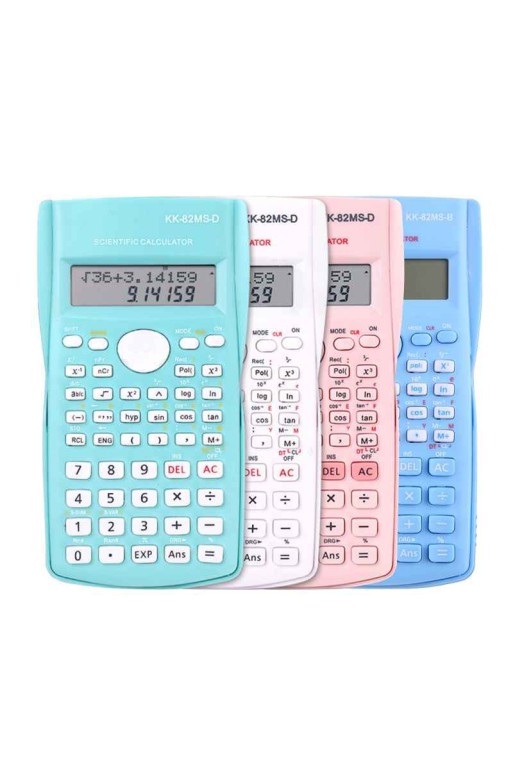 CALCULADORA CIENTIFICA COLORES KK-82MS-D KARUIDA