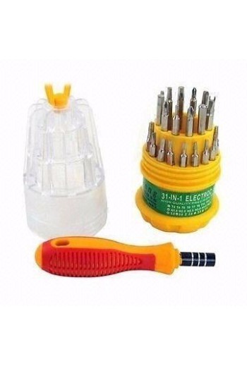 KIT DE DESTORNILLADORES 31 EN 1 HUA JUN