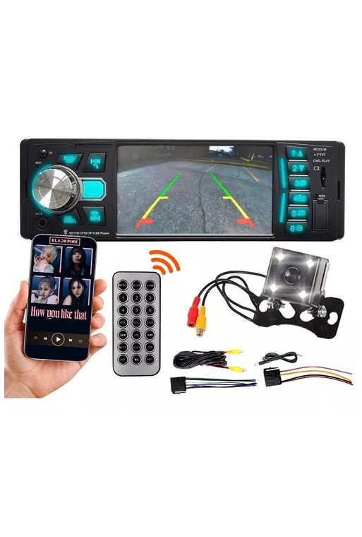 ESTEREO P/AUTO C/PANTALLA 4" 4124 SUOJUN