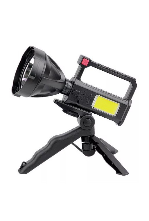 LINTERNA 1 LED + REFLECTOR C/TRIPODE LL-836