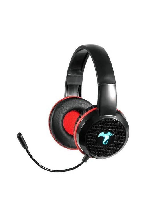 AURICULAR GAMER NEGRO CON ROJO ZODIAC PS4 Y PC KGA-407 KOLKE