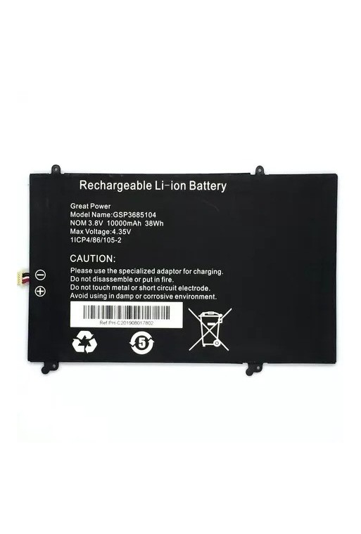 BATERIA USADA GSP9685104 NOM 3.8V 10000MAH 38WH PARA NOTEBOOK EXO SMART E16 PLUS EXO