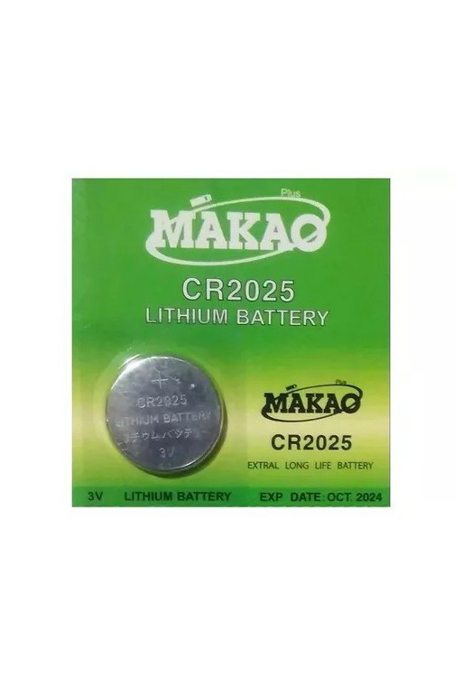 PILA 3V LITIO CR2025 MAKAO