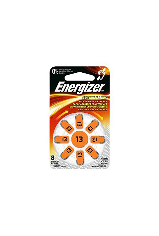 PILA AC13 LITIO NARANJA AUDIFONO C/U ENERGIZER