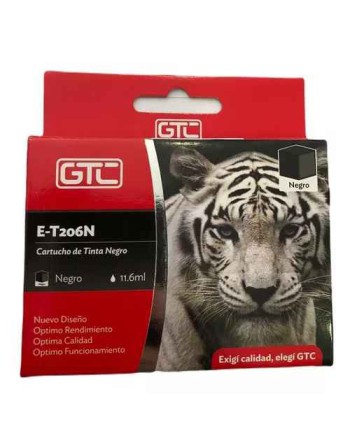 CARTUCHO EPSON GT 206 NEGRO E-T206N XP-2101 11.6ML GTC