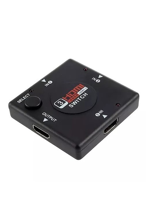SWITCH HDMI DE 3 SALIDAS 1080P 1.4 NM-HD3 NETMAK