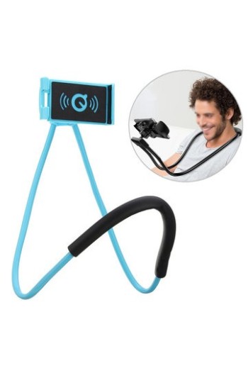 SOPORTE P/CELULAR FLEXIBLE PARA EL CUELLO COLORES 321-2
