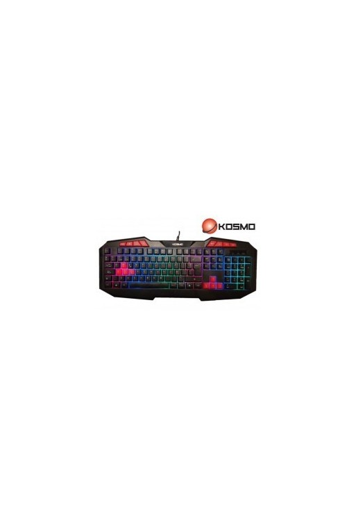 TECLADO GAMER RGB 10 TECLAS MULTIMEDIA 105 KEY KOSMO