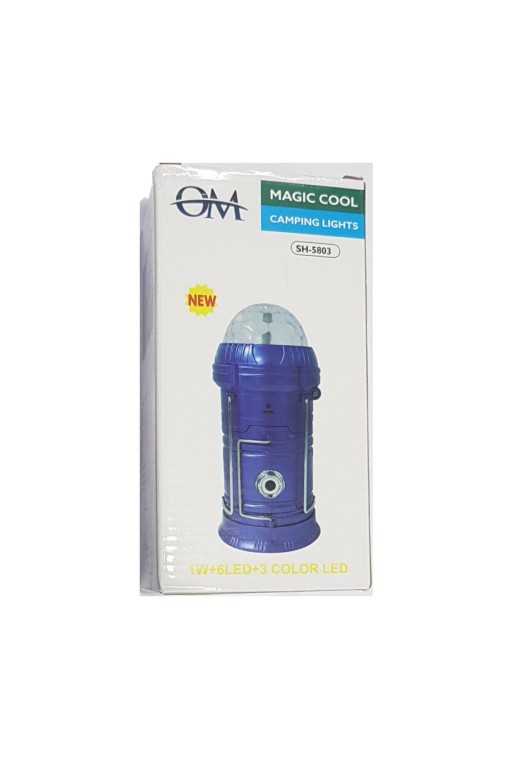 FAROL RETRACTIL EXTENSIBLE RECARGABLE CON LUCES DE CORES SH-5803 OM