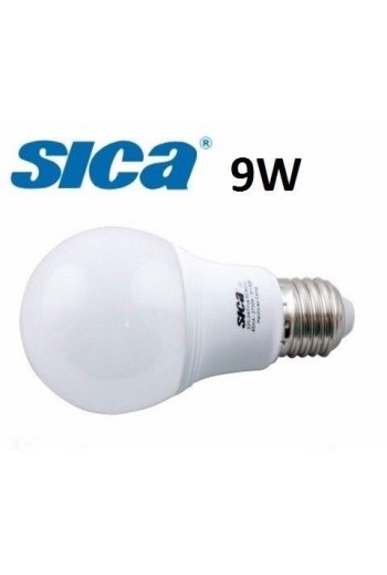 FOCO LED 9W-60W A60 LUZ FRIA SICA