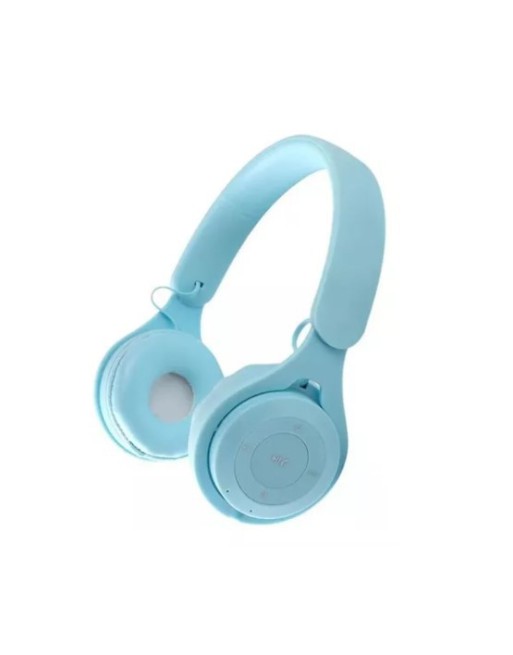 AURICULAR BLUETOOTH VINCHA CELESTE IK-MZ08 IBEK