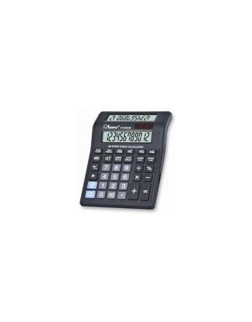 CALCULADORA 12 DIGITOS DOBLE DISPLAY CT-8585-120 KENKO