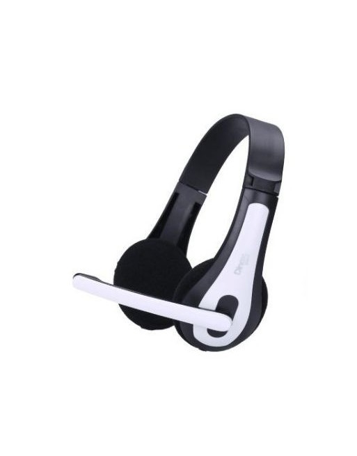 AURICULAR C/MIC NEGRO CON BLANCO DX100047 DINAX