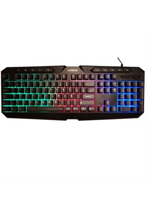 TECLADO GAMER 105 KEYS FNX MULTIMEDIO FUNCTIONS KOS-TEC1 KOSMO