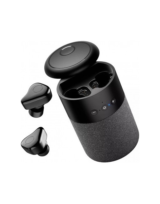 PARLANTE + AURICULAR BLUETOOTH NEGRO DUETTO 5.1 HAXLY