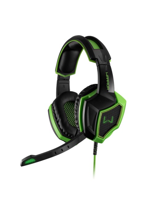 AURICULAR GAMER 7.1 3D NEGRO CON VERDE WARRIOR ARES PH224 MULTILASER