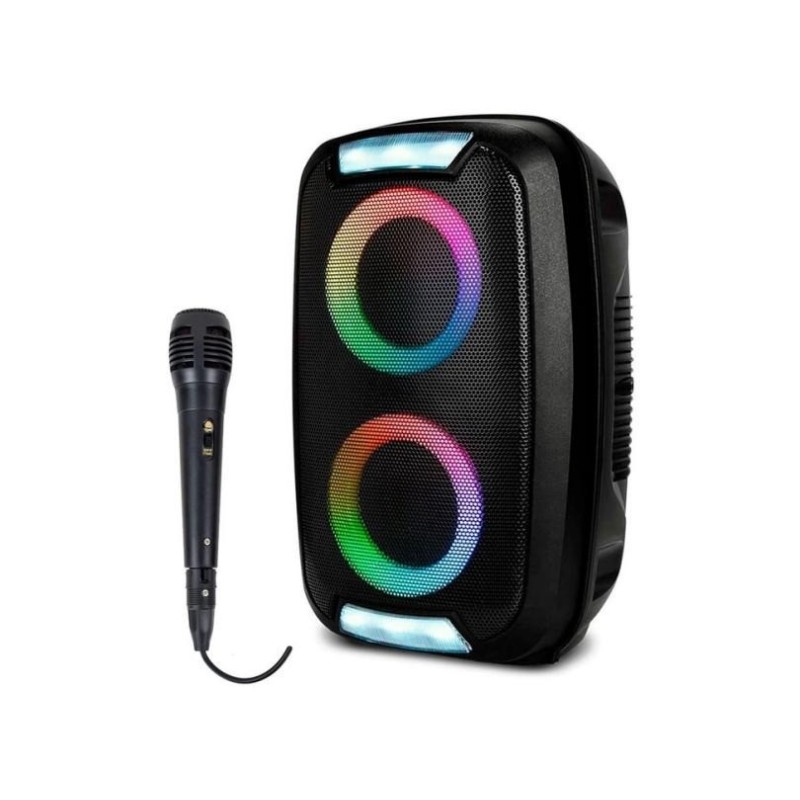 PARLANTE BLUETOOTH 4" MINI TORRE NEON 2 MULTILASER