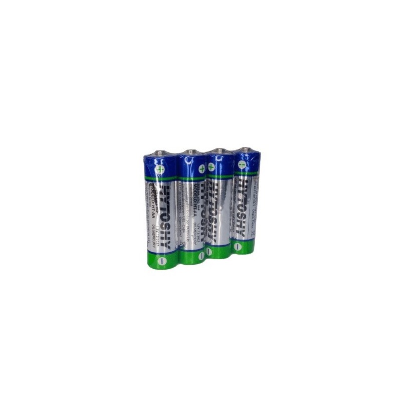 PILAS AA X4 CARBON 1.5V HT-AA HYTOSHY