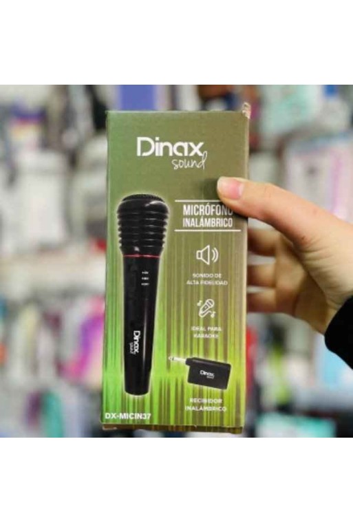 MICROFONO INALAMBRICO PROFESIONAL DX-MICIN37 DINAX