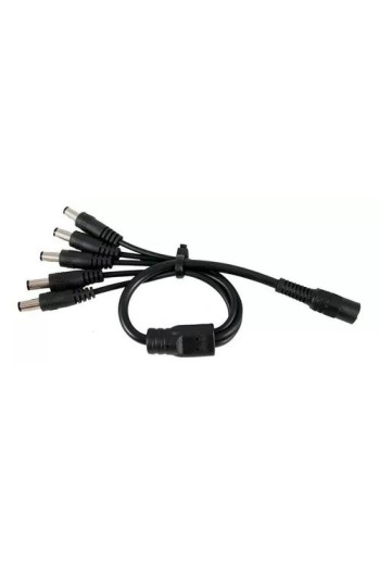 ADAPTADOR P/CAMARAS CCTV ALIMENTACION 1 A 5 DC